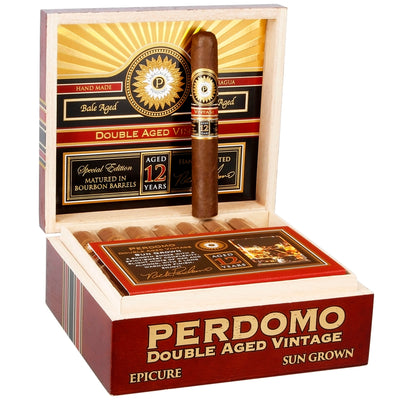 Perdomo 12 Year Double Aged Sungrown Cigars - Epicure-6x56