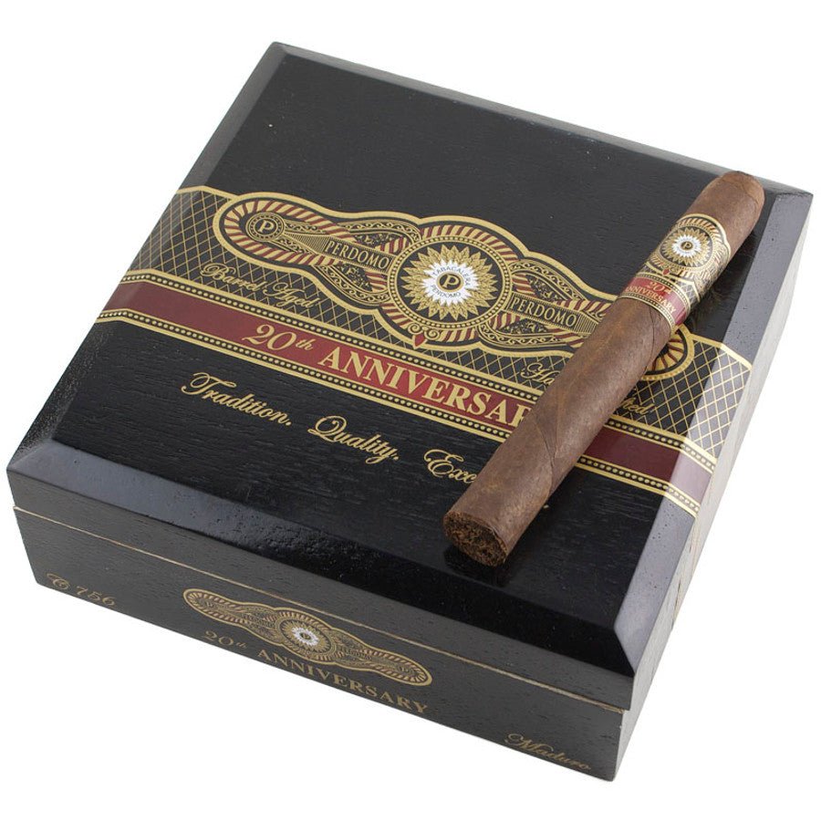 Perdomo 20th Anniversary Maduro Cigars - Churchill - 7x56 - cigar13