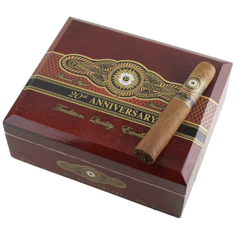 Perdomo 20th Anniversary Sungrown Cigars - Gordo - 6x60