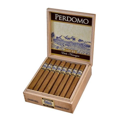 Perdomo Lot 23 Connecticut Cigar - Churchill - 7x50 - cigar13