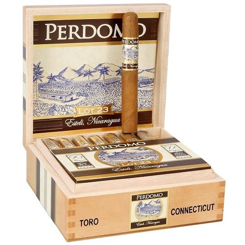 Perdomo Lot 23 Connecticut Cigar - Toro - 6x50 - cigar13