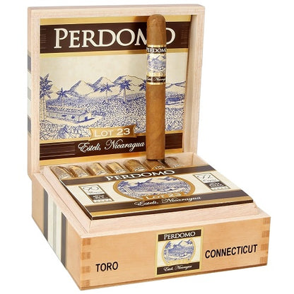 Perdomo Lot 23 Connecticut Cigar - Toro-6x50