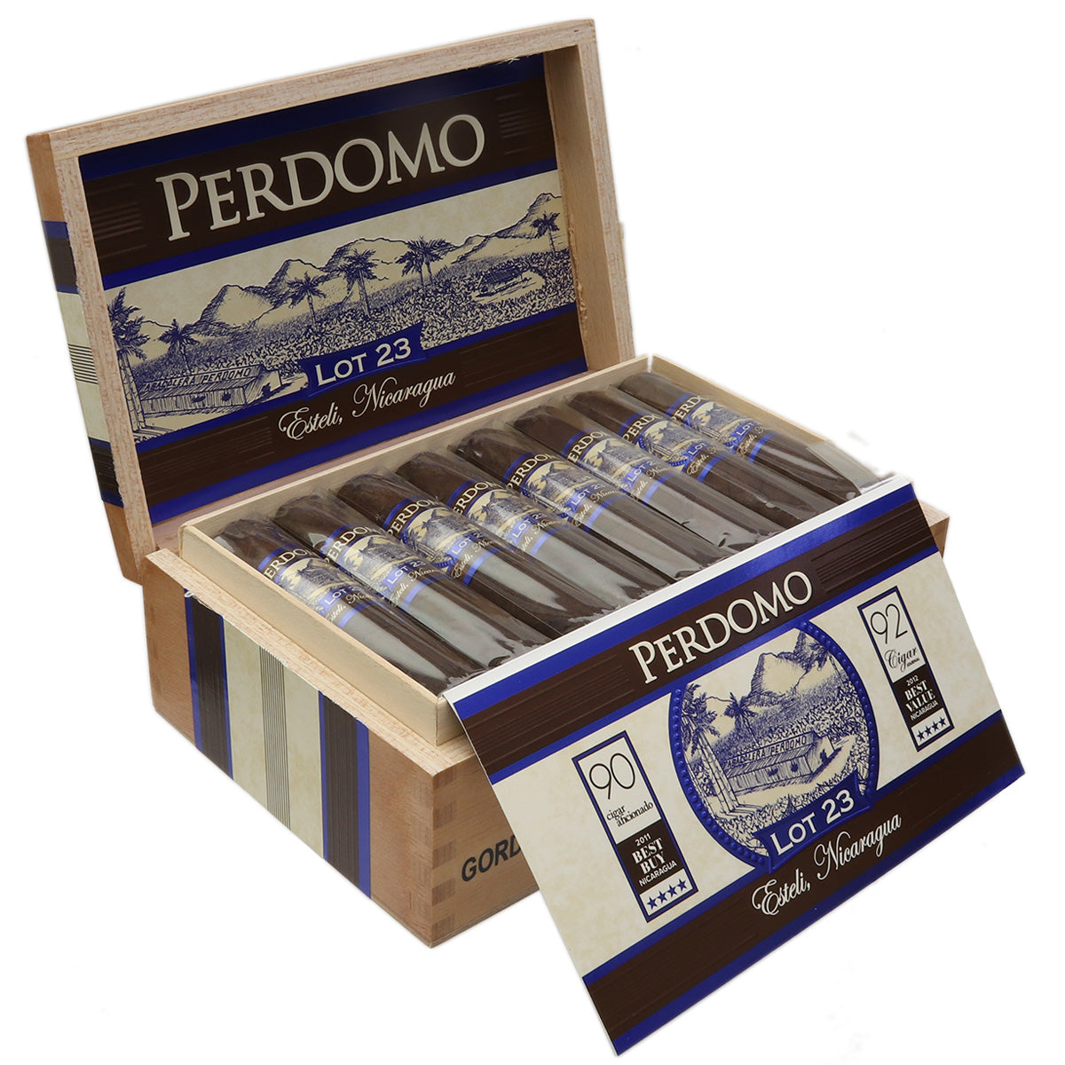 Perdomo Lot 23 Maduro Cigar - Gordito-4.5x60