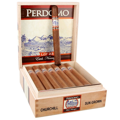 Perdomo Lot 23 Natural Sun Grown Cigar - Churchill-7x50