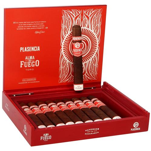 Plasencia Alma Del Fuego Cigars - Concepcion - 6x54 - Toro - cigar13