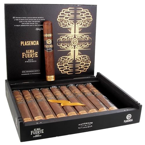 Plasencia Alma Fuerte Cigars - Sixto Ii - 6x60 - Hexagono - cigar13