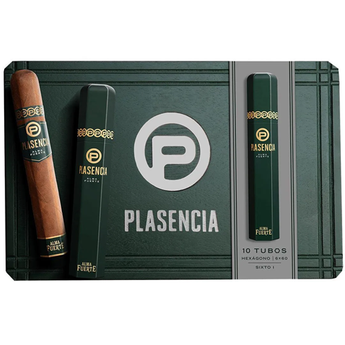 Plasencia Alma Fuerte Cigars - Sixto I - 6x60 - Hexagono - Tubos