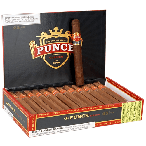 Punch Cigars - Pitas Mm - 6 1/8 X 50 - cigar13