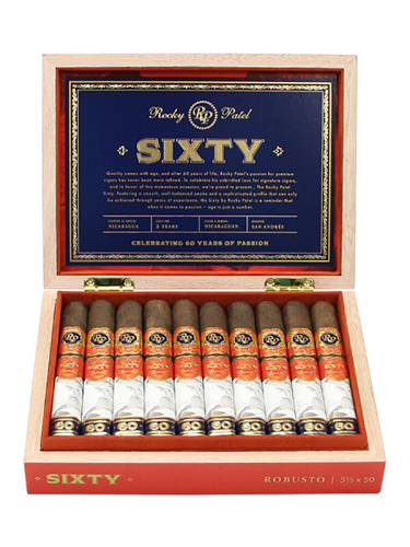 Rocky Patel Sixty Cigars - Robusto - 5.5x50