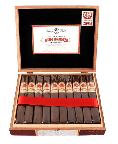 Rocky Patel Sun Grown Maduro Cigars - Toro - 6.5x52