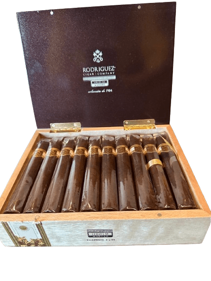 Rodriguez Serie 84 Maduro Cigars - Torpedo - 6x52 - cigar13