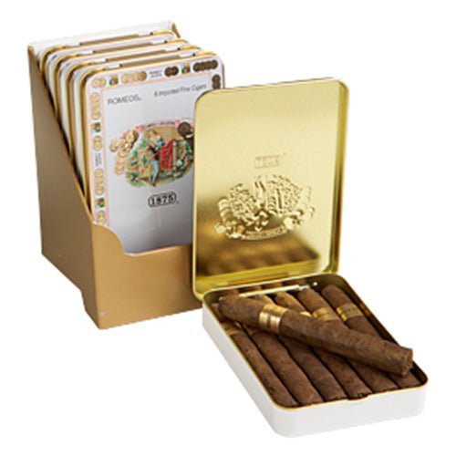 ROMEO Y JULIETA 1875 ROMEOS SMALL CIGARS - Tin/6 - cigar13