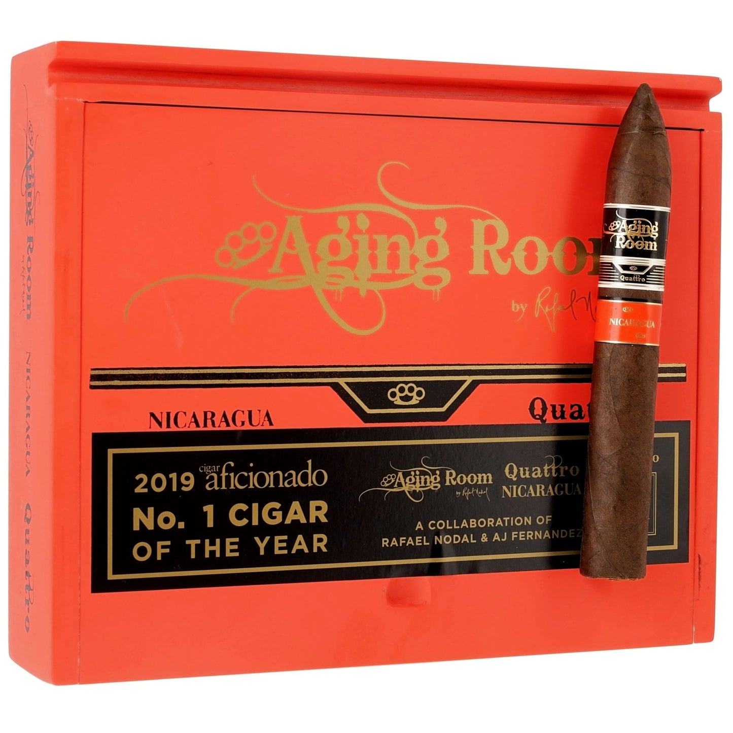 Room101 Aging Room Quattro Nicaragua Maestro 6" x 52 - cigar13