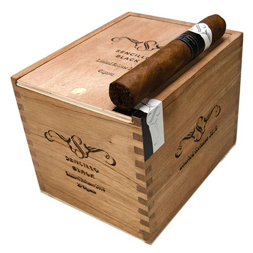 Sencillo Black Cigars by God of Fire - Gigante - 60x6 - cigar13