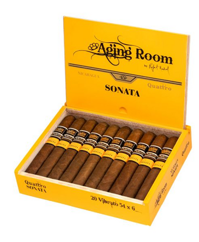 Aging Room Quattro Nicaragua Sonata Cigars - Vibrato - 6x54 - Nicaraguan