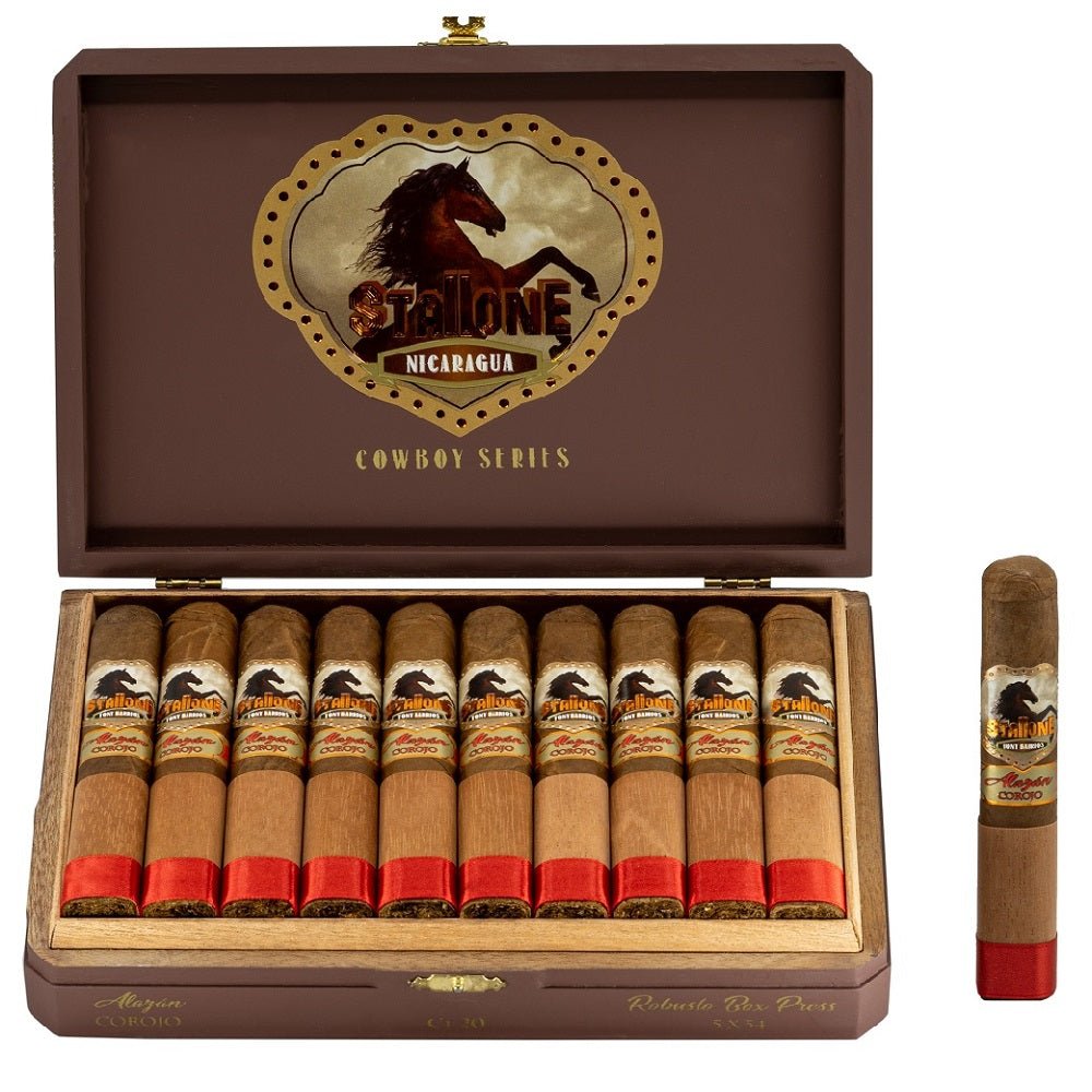 Stallone Alazan Corojo Cigars - Robusto - 5x54 - cigar13