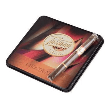 TATIANA MINI TINS CIGARS - Chocolate, Tin/10 - cigar13