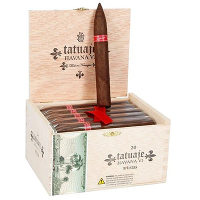 Tatuaje Havana Vi Cigars - Artistas Torpedo - 6 1/8x52