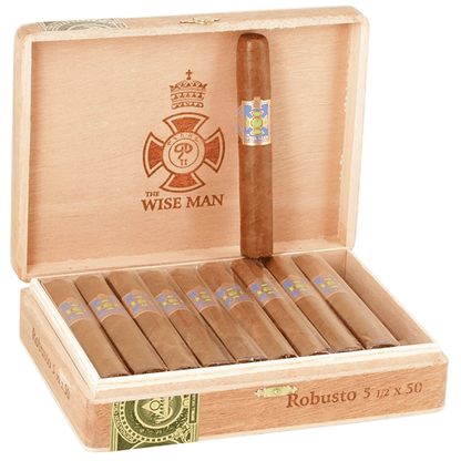 The Wise Man Corojo Cigars - Robusto - 5.5x50 - cigar13