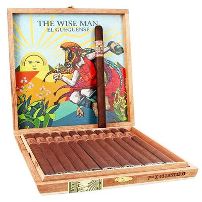 The Wise Man Maduro Cigars - Lancero - 7.5x40