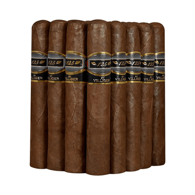 VILLIGER BUNDLES 125 HABANO CIGARS - Gordo - 6x60, Bundle/20