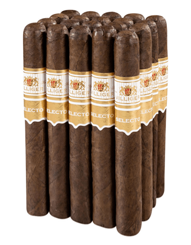 VILLIGER BUNDLES SELECTO CIGARS - Maduro - Churchill - 7x50, Bundle/20 - cigar13