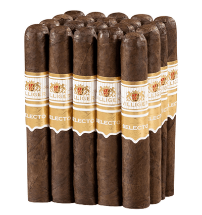 Villiger Bundles Selecto Cigars - Maduro - Robusto - 5x50