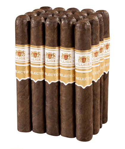 VILLIGER BUNDLES SELECTO CIGARS - Maduro - Toro - 6x50, Bundle/20 - cigar13