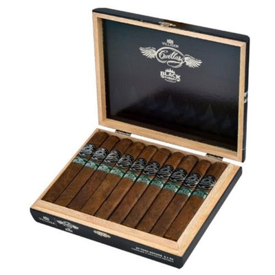 Villiger Cuellar Black Forest Cigars - Toro Gordo - 6 X 54