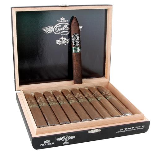 Villiger Cuellar Black Forest Cigars - Torpedo - 6.25 X 52 - cigar13