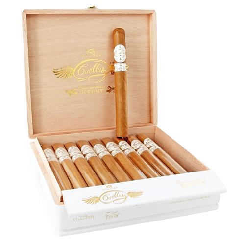 Villiger Cuellar Connecticut Kreme Cigars - Churchill - 7 X 50 - cigar13