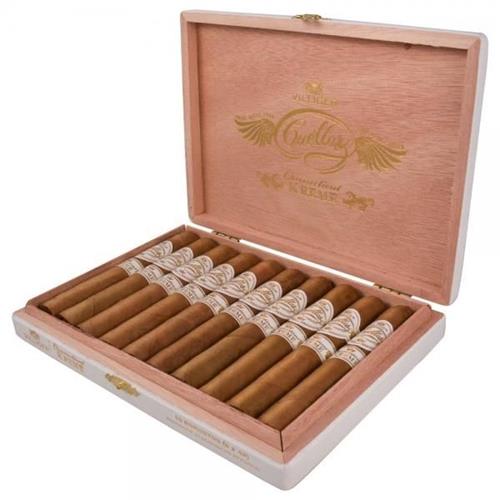Villiger Cuellar Connecticut Kreme Cigars - Robusto - 5 X 48 - cigar13