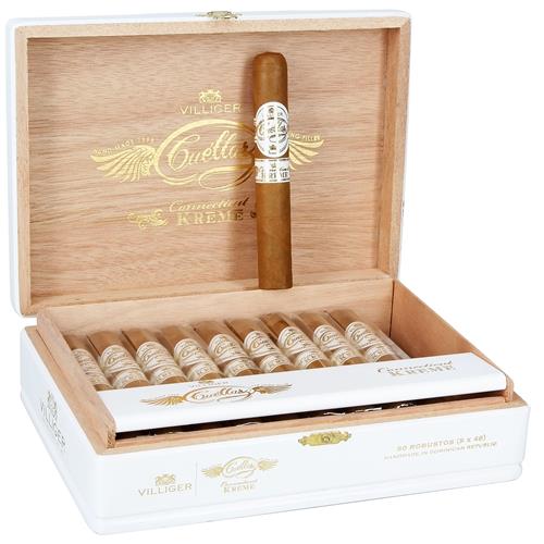Villiger Cuellar Connecticut Kreme Cigars - Robusto - 5 X 48 - cigar13
