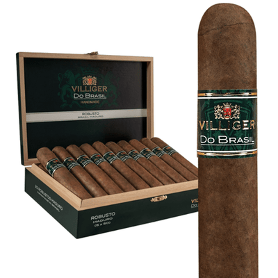 Villiger Do Brasil Cigars - Maduro Robusto - 5x50