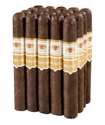 VILLIGER BUNDLES SELECTO CIGARS - Maduro - Toro - 6x50, Bundle/20