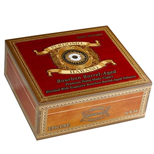 Perdomo Habano Bourbon Barrel Aged Connecticut (Churchill) (7.0" x 54)