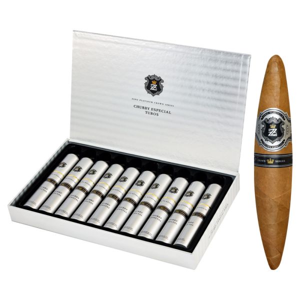 Zino Platinum Crown Chubby Especial Tubos (5.88" x 61)
