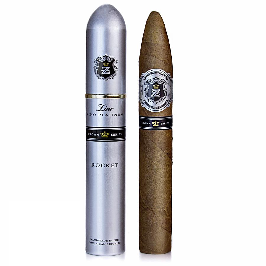 Zino Davidoff Platinum Crown Series Cigars - Rocket Tubos - 6.5x60