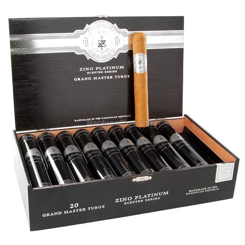 Zino Davidoff Platinum Scepter Series Cigars - Grand Master Tubos - 5.5x52
