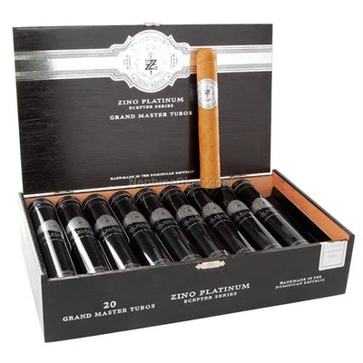 Zino Davidoff Platinum Scepter Series Cigars - Grand Master Tubos - 5.5x52